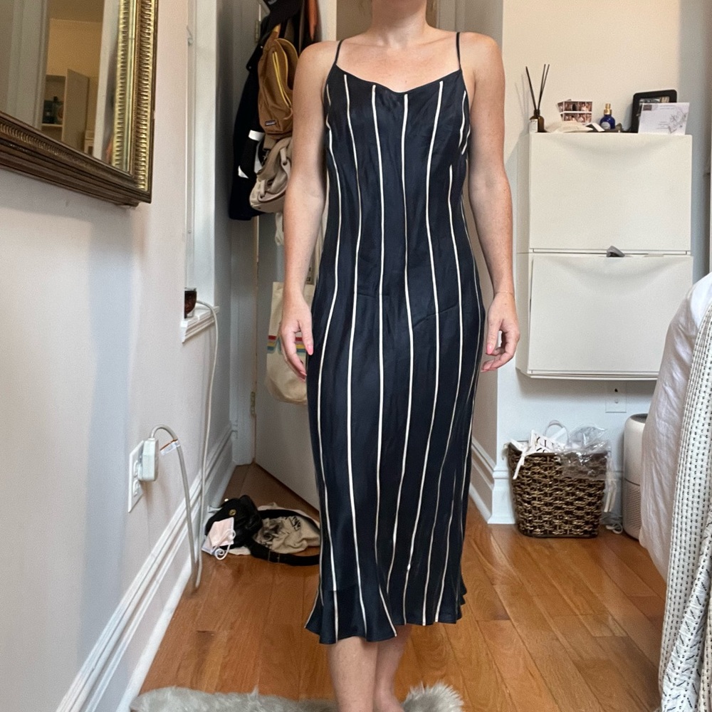 Victoria’s Secret silk slip dress
